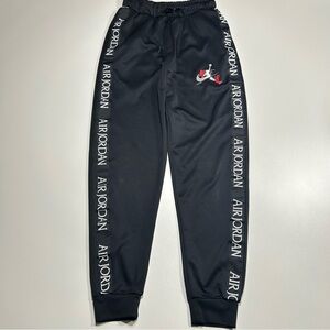 Jordan Jumpman Classics Men's Black Tricot Track Pants Joggers Size Small